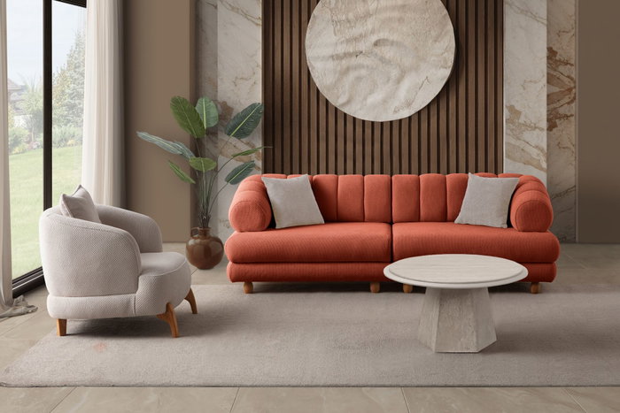 Atelier Del Sofa Gloria - Rojo Teja